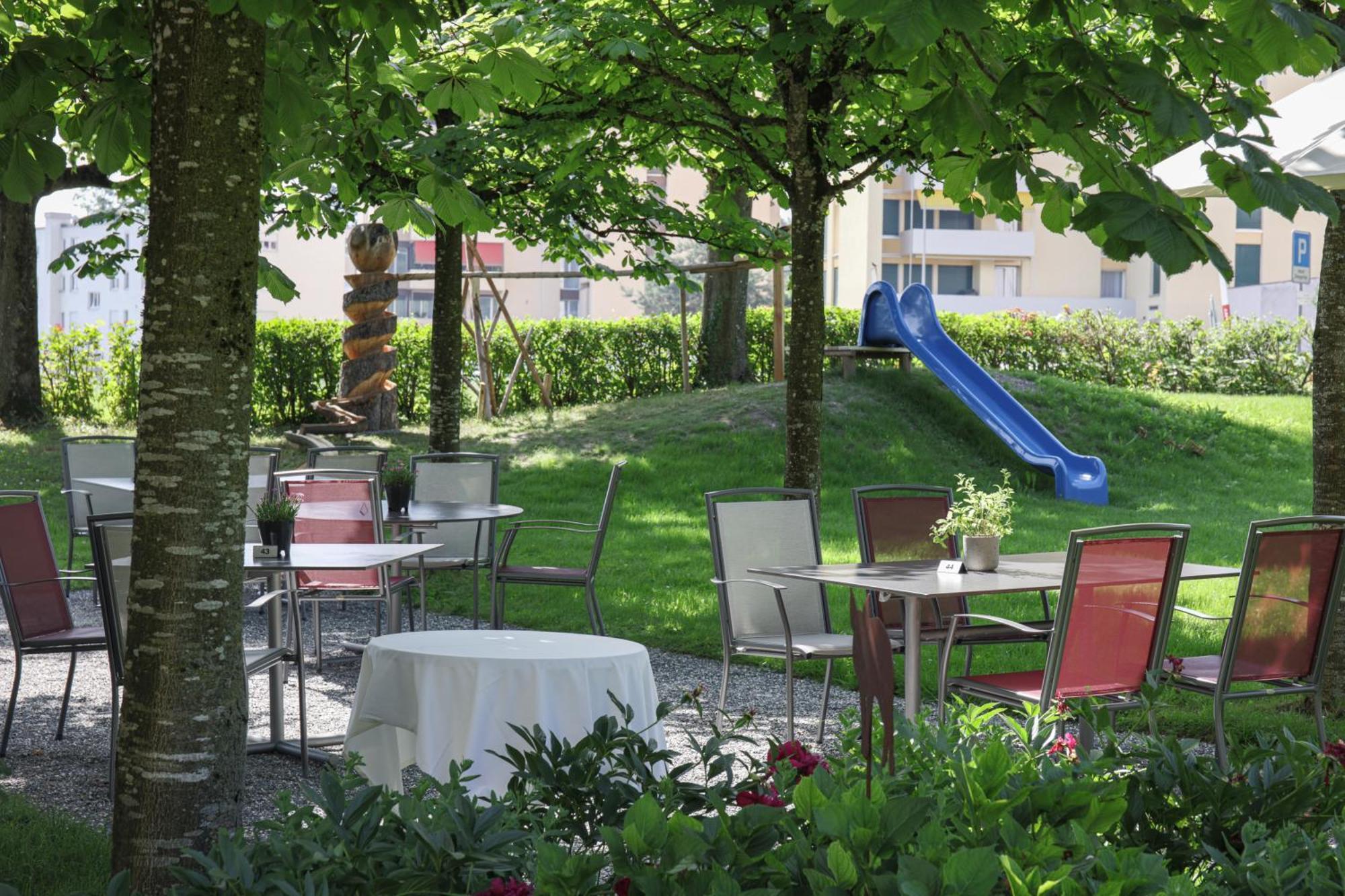 Hotel Restaurant Seegarten Arbon Exterior foto